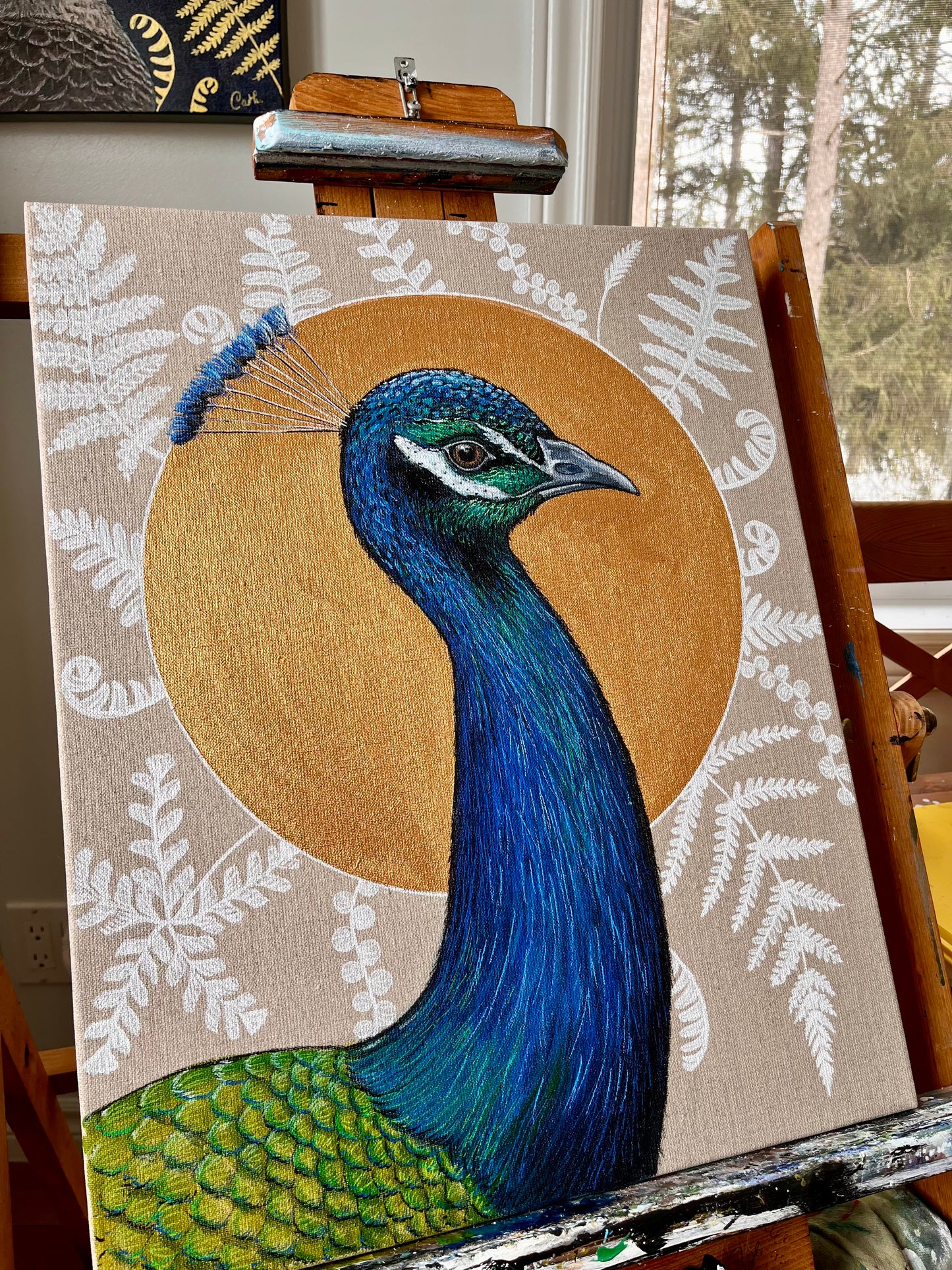 Peinture originale - Saint-Paon