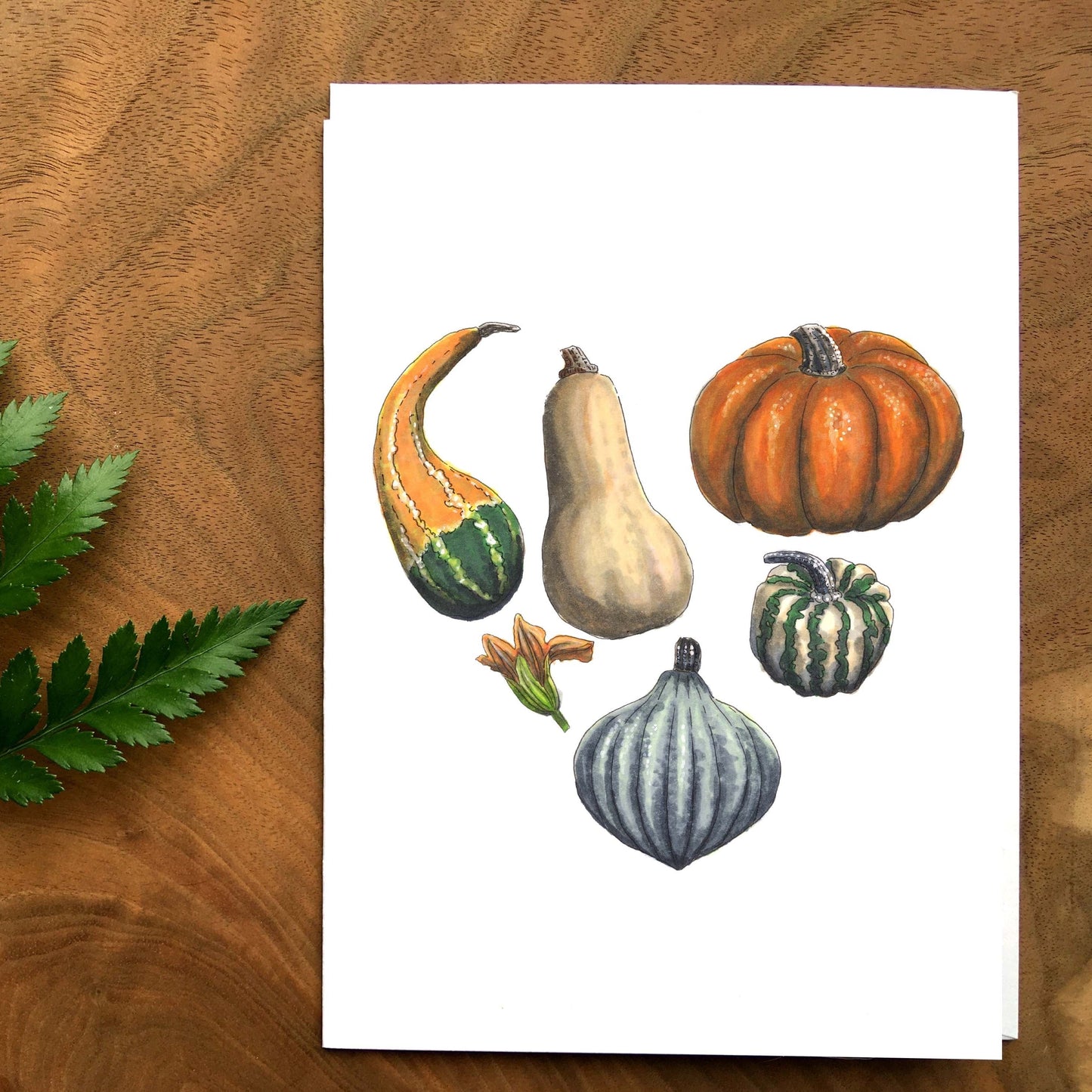 Card - Pumpkin Heart