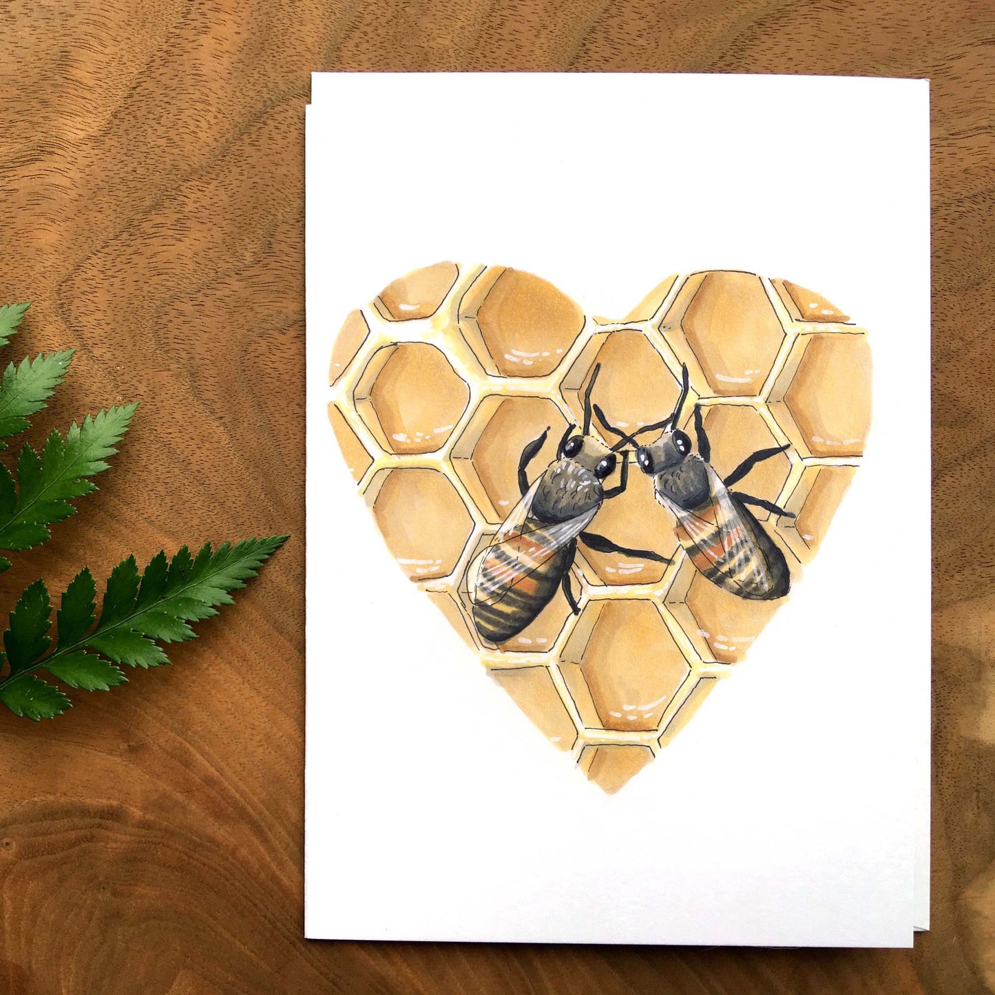 Card - Honeyed Heart