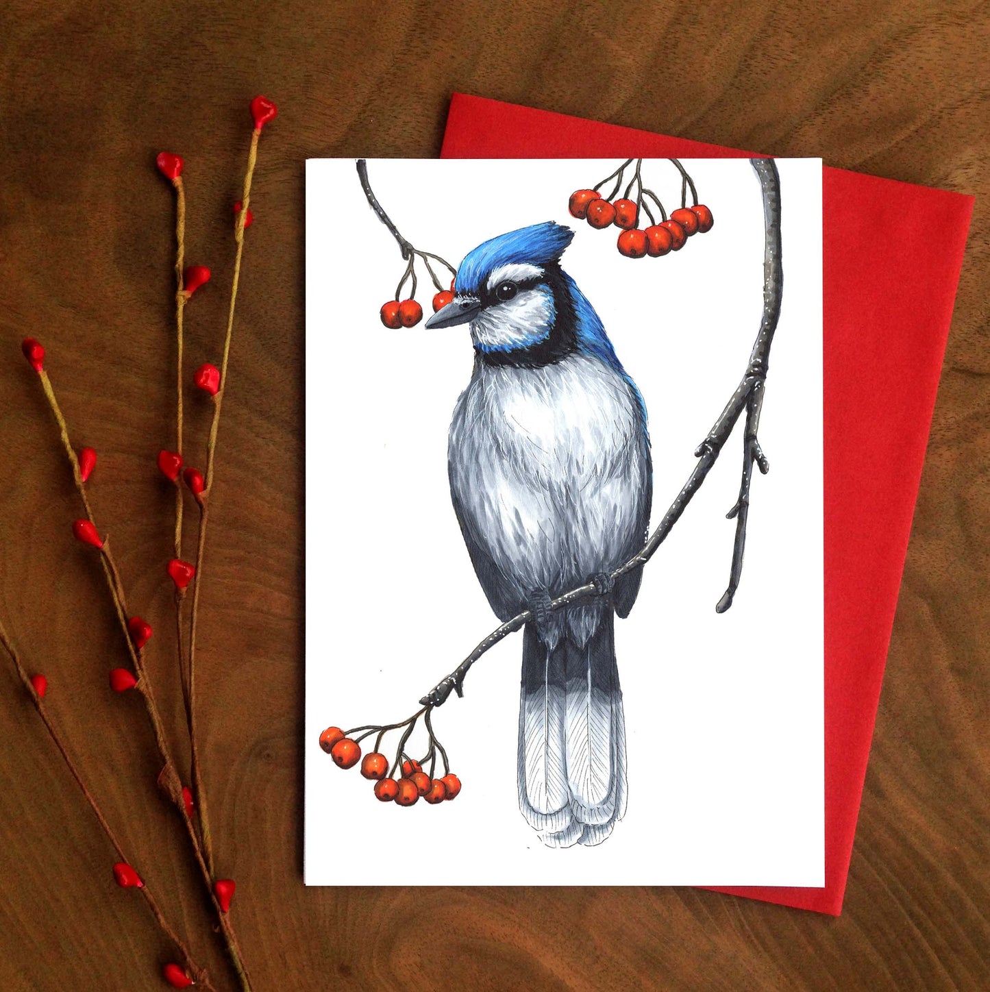 Map - Blue Jay and Mountain Ash
