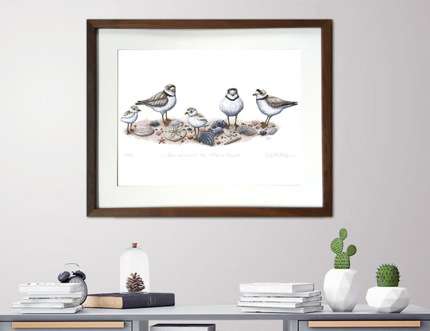 Grande impression d'art - Les pluviers de Marco Island