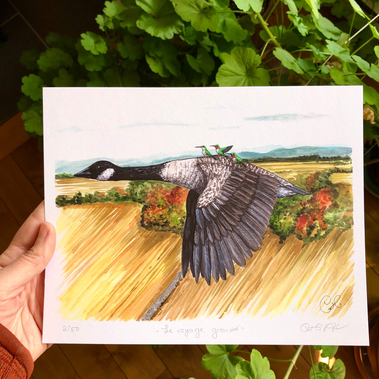 Impression d'art - Le voyage groupé