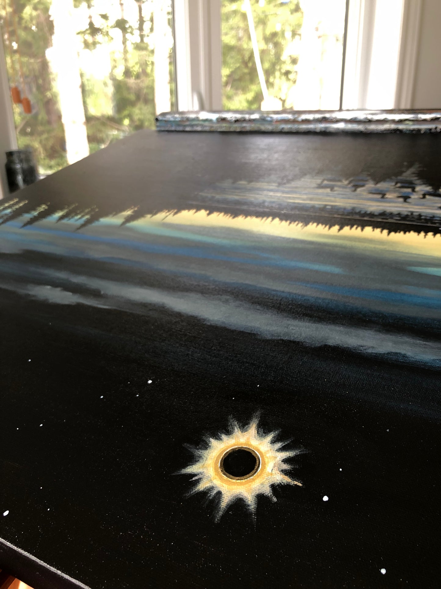 Peinture originale - L'envolée mystique