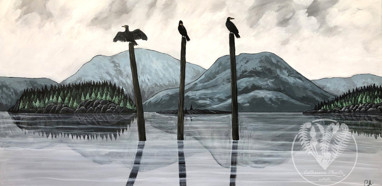 Peinture originale - Doux horizons