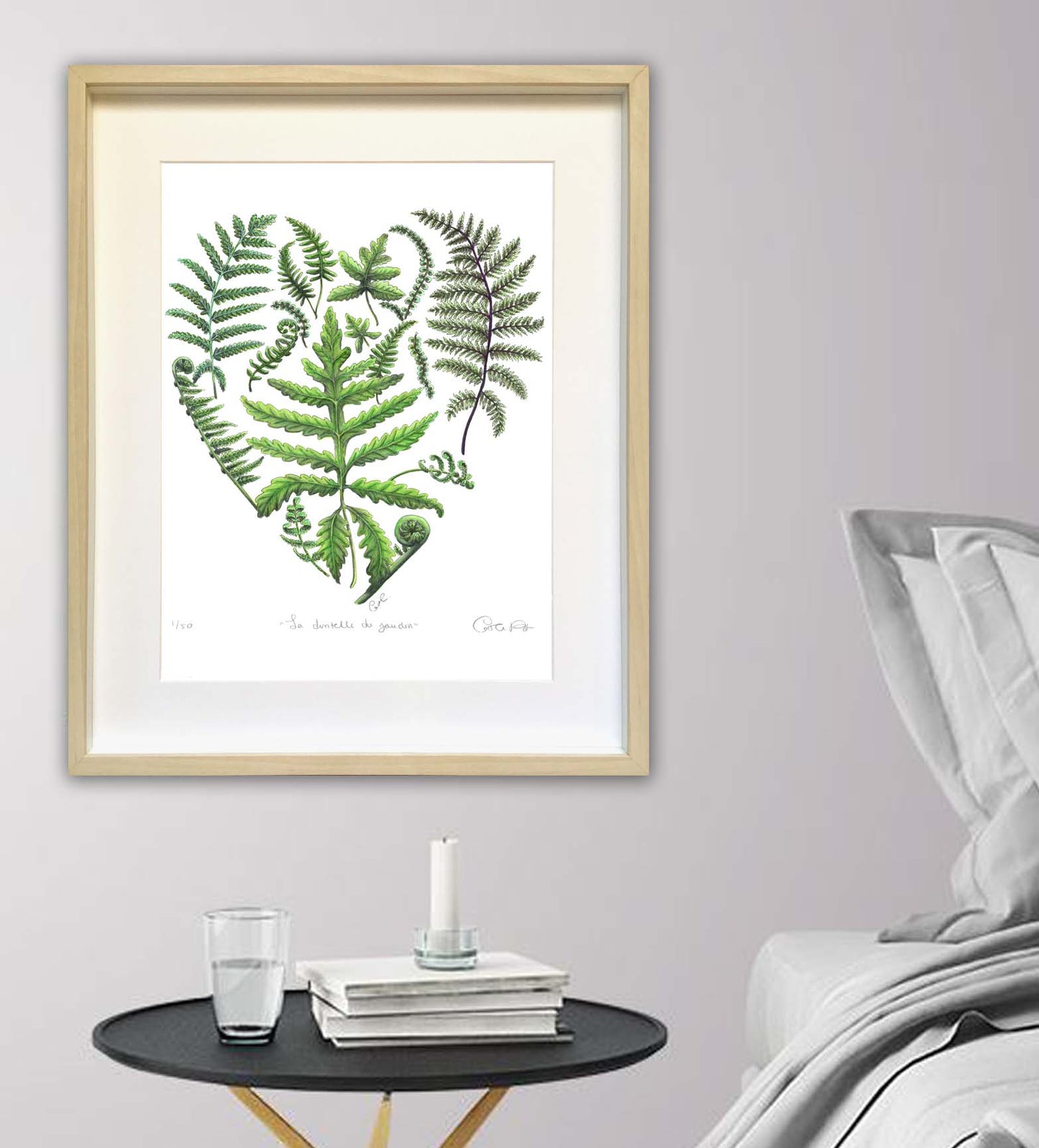 Large Art Print - Garden Lace