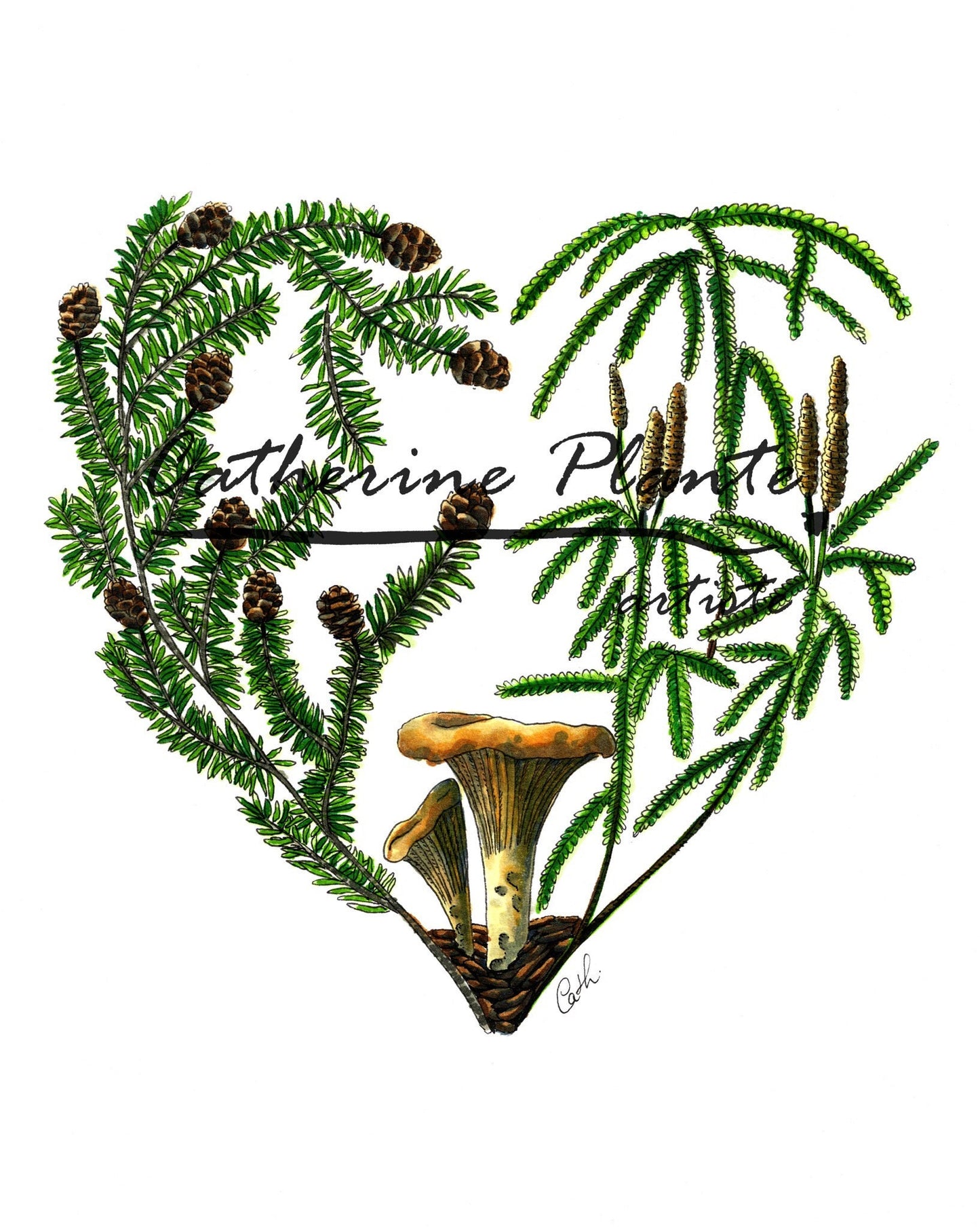 Art Print - Hemlock Grove Heart