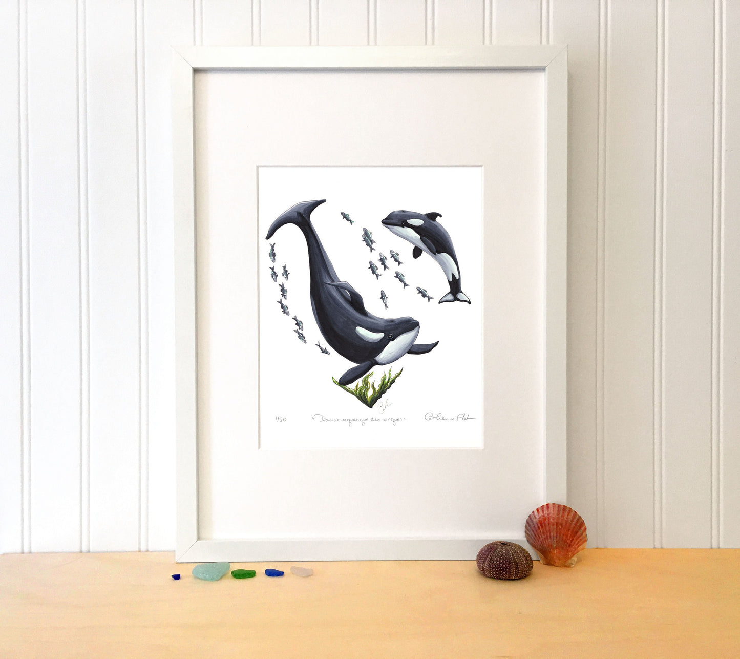 Art Print - Orca Water Dance