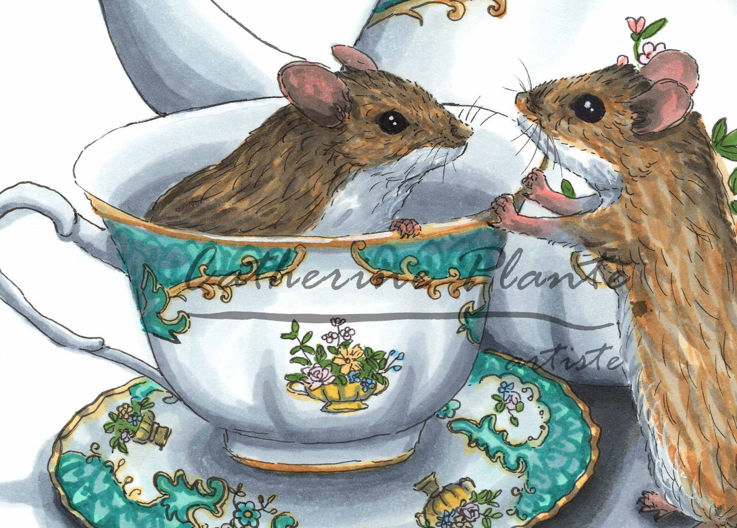 Art print - Tempest in a teapot