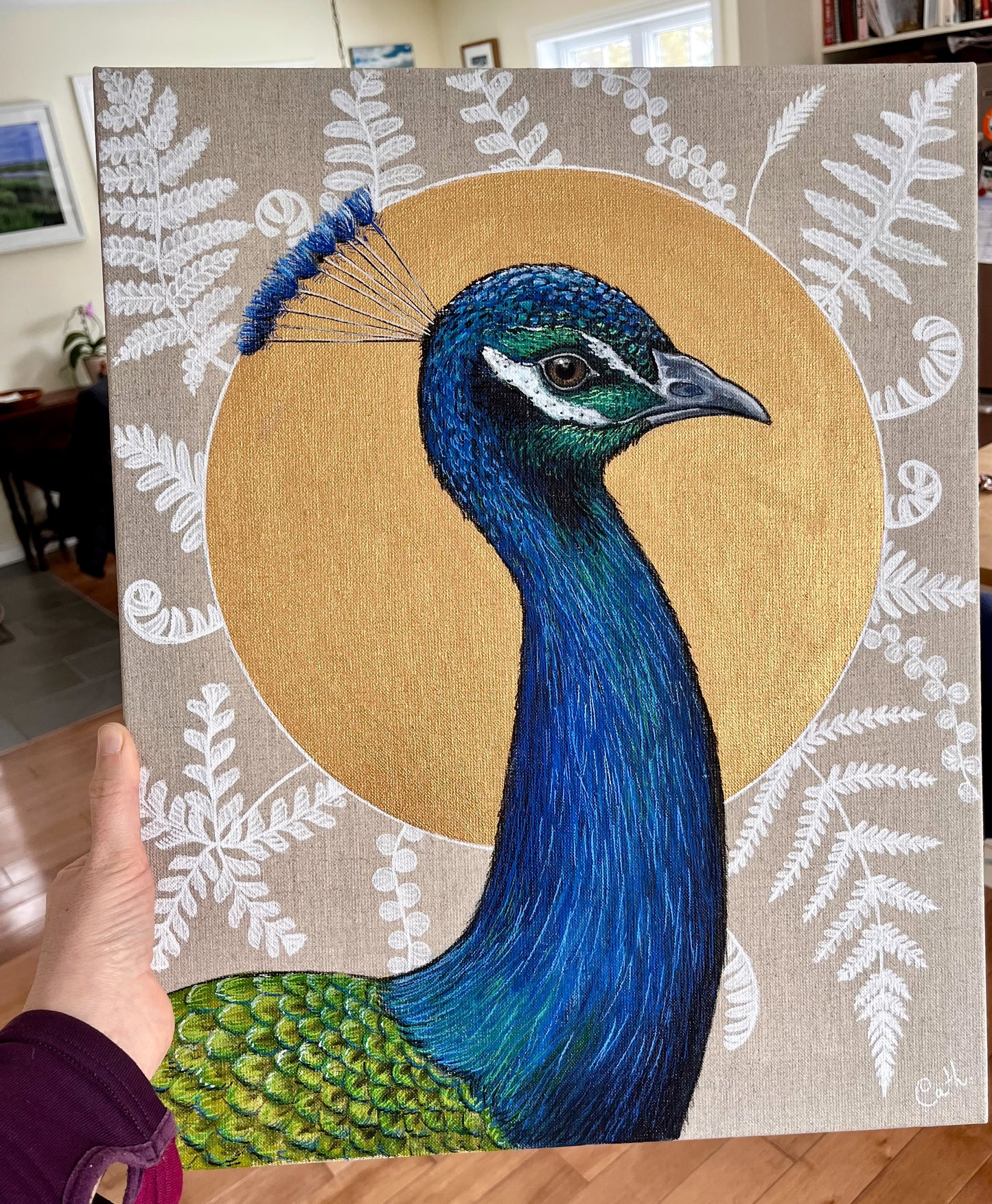 Peinture originale - Saint-Paon