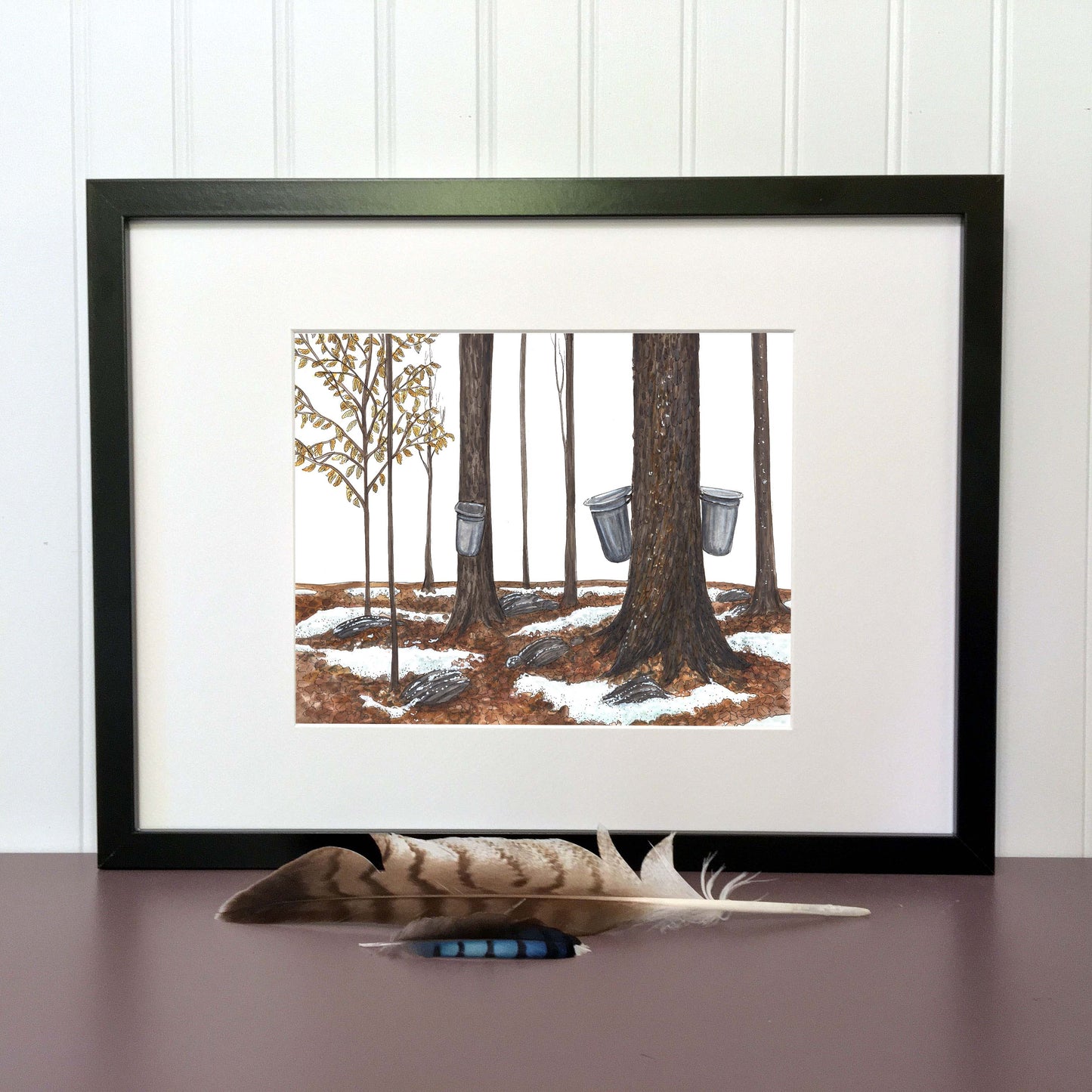 Original Illustration - Maple Grove