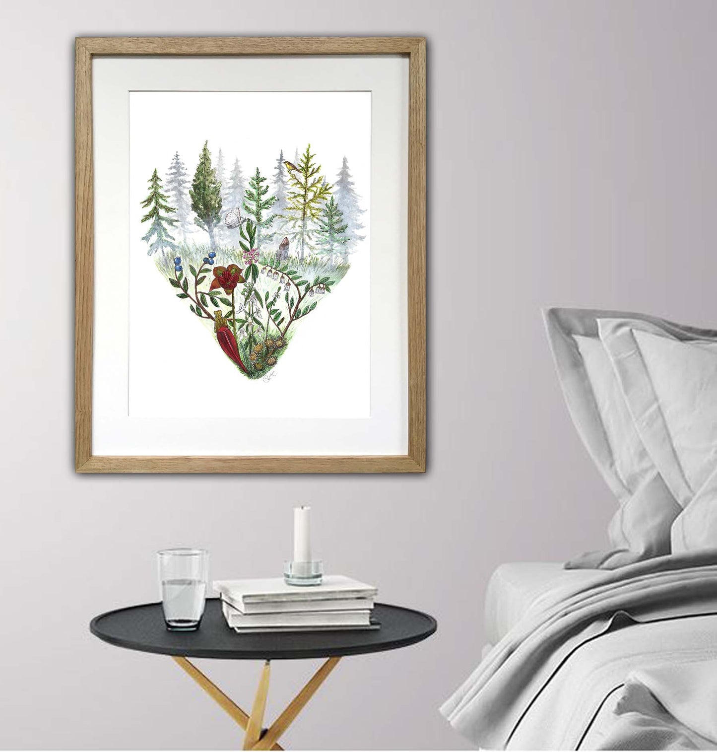 Cardinals and the Ginkgo