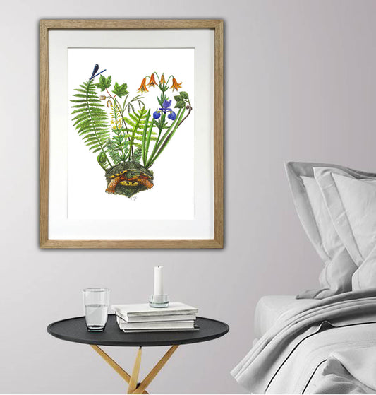 Cardinals and the Ginkgo