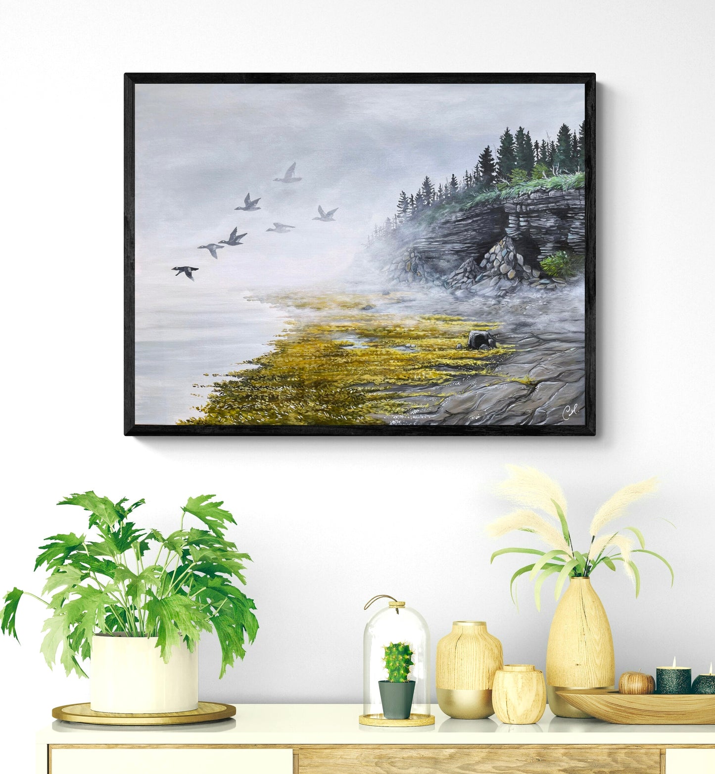 Original Painting - Mist on the Big Island