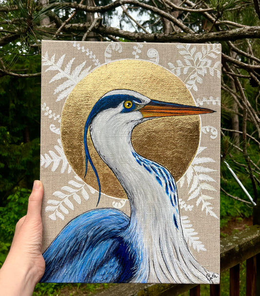 Peinture originale - Saint-Héron
