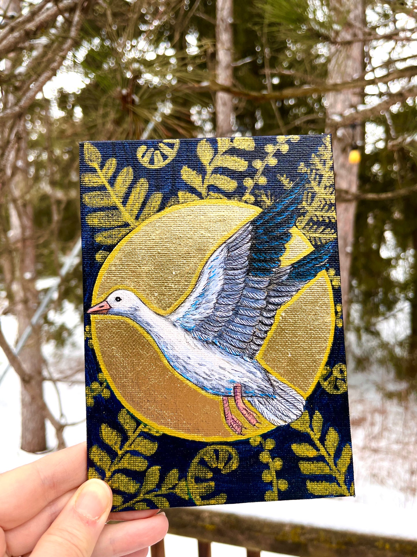 Peinture originale - Sainte-Oie