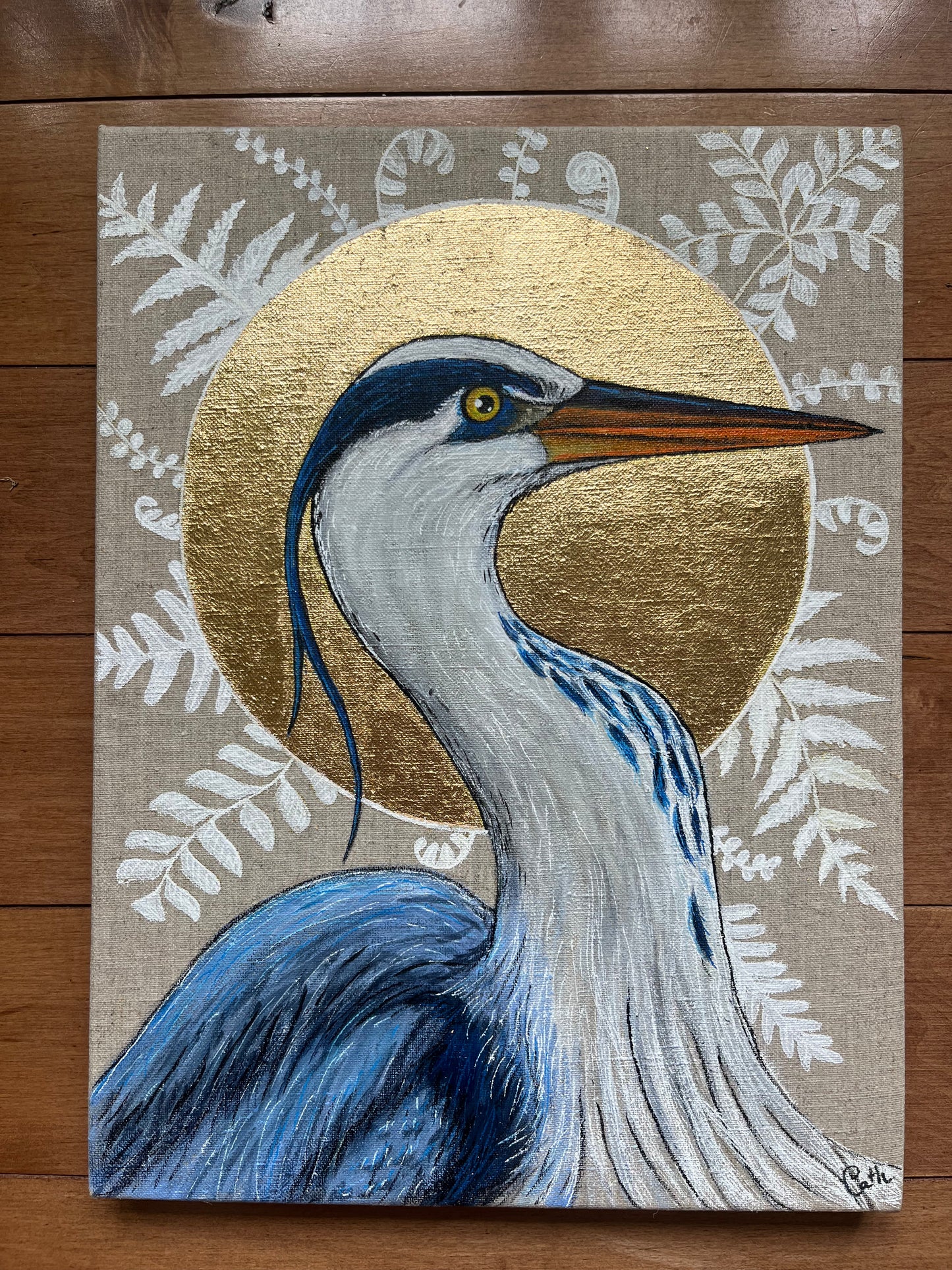 Peinture originale - Saint-Héron