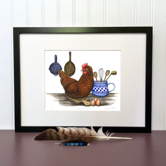 Impression d'art - Hen's Kitchen
